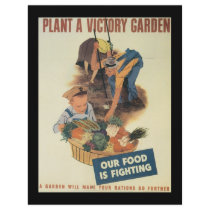 Victory Garden World War 2 Custom Flyer