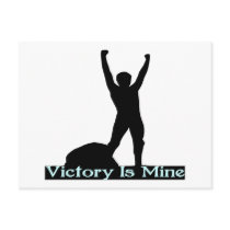 Victory Is Mine Postcard