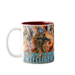 Victory Through Intelligence by Al Rio mugs