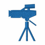VIDEO CAMERA embroidered shirts