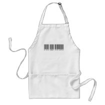 Video Game Developer Bar Code Apron