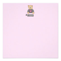 Video Game Player Bear. Custom Announcements