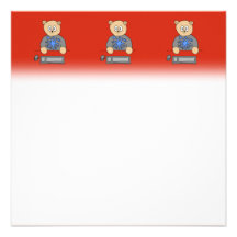 Video Game Player Bear. Invites
