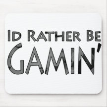 Video Games and Gaming - I'd Rather Be Gaming Mousepads