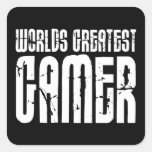 Video Games Gaming & Gamers Worlds Greatest Gamer Stickers