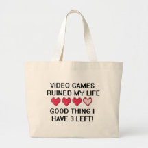 Video Games Ruined My Life Style 1 Bag