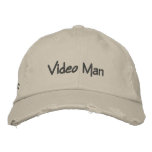 Video Man embroidered hats