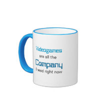 Videogames are Company Mugs