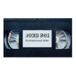 Videotape Business Card Templates