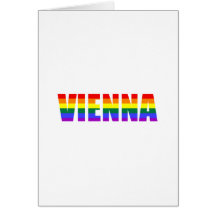 Vienna, Austria Pride Cards