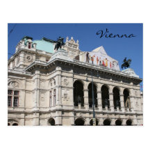 vienna state opera post card