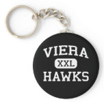 Viera - Hawks - Viera High School - Viera Florida Key Chain