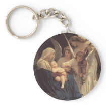 Vierge aux Anges Key Chain