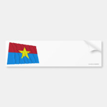 Viet Cong Waving Flag Bumper Stickers