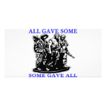 Vietnam All Gave Some & Some Gave All Photo Greeting Card