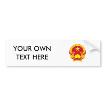 Vietnam Coat of Arms Bumper Sticker