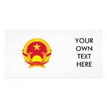 Vietnam Coat of Arms Photo Card