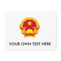 Vietnam Coat of Arms Post Card