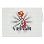 Vietnam Flag Map 2.0 cards