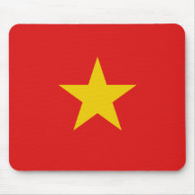 Vietnam Flag Mousepad