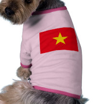 Vietnam Flag Pet Shirt