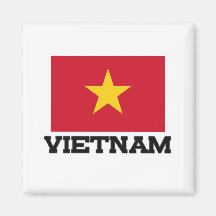 Vietnam Flag Refrigerator Magnets