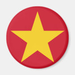 Vietnam Flag Shirt Fridge Magnets