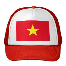 Vietnam Flag Trucker Hat