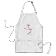 Vietnam Map Apron
