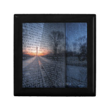 Vietnam Memorial Dawn Trinket Box