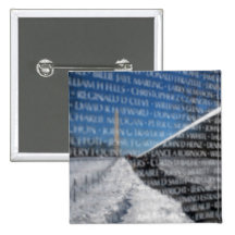 Vietnam Memorial Wall Button