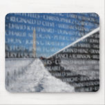 Vietnam Memorial Wall Mousepads