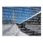 Vietnam Memorial Wall Post Card