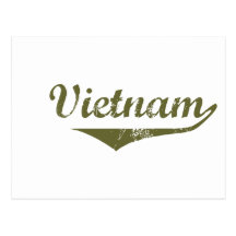 Vietnam Revolution Style Post Card