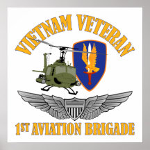 Vietnam Vet Aviator Wings Print