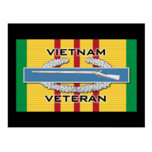 Vietnam Vet CIB Post Cards