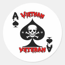 Vietnam Veteran gifts 68-69 Round Sticker