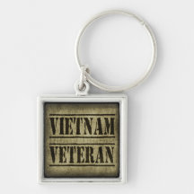 Vietnam Veteran Military Keychains