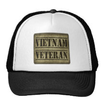 Vietnam Veteran Military Trucker Hats