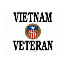 Vietnam veteran post cards