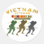 Vietnam Veteran Warrior cards, posters, paper item Sticker