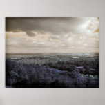 View from Arthur's Seat Poster