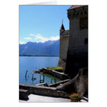 View from Chateau de Chillon Card