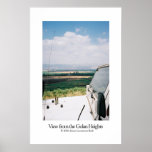 View from the Golan Heights posters