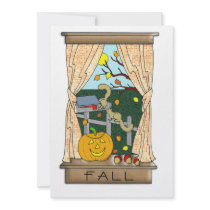 View from the Kitchen Window in Fall