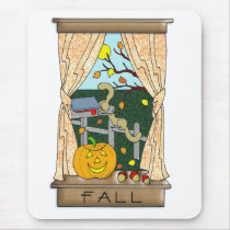 View from the Kitchen Window in Fall