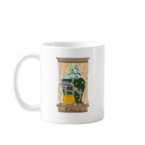 View from the Kitchen Window in Fall Coffee Mug