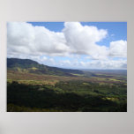 View from the top of a mountain posters