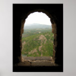 View from the wall of China Poster