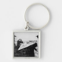 View from the Window at Le Gras, first photograph Keychains